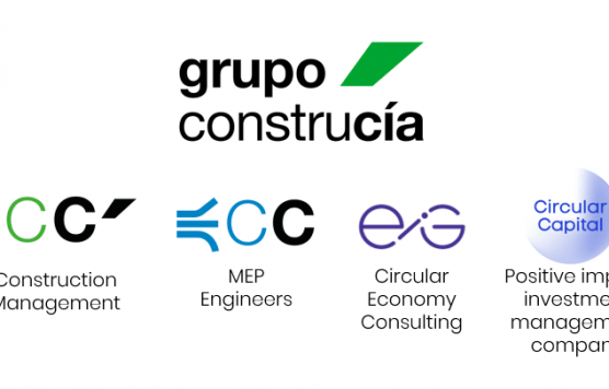 Logos Grupo Construcia Eco Intelligent Growth